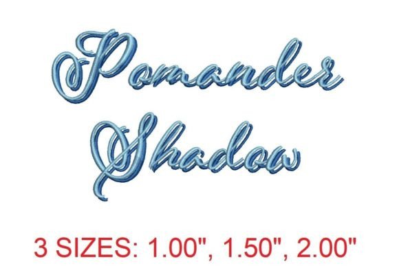 Pomander Shadow Embroidery Font: A Designer's Real-Test Review